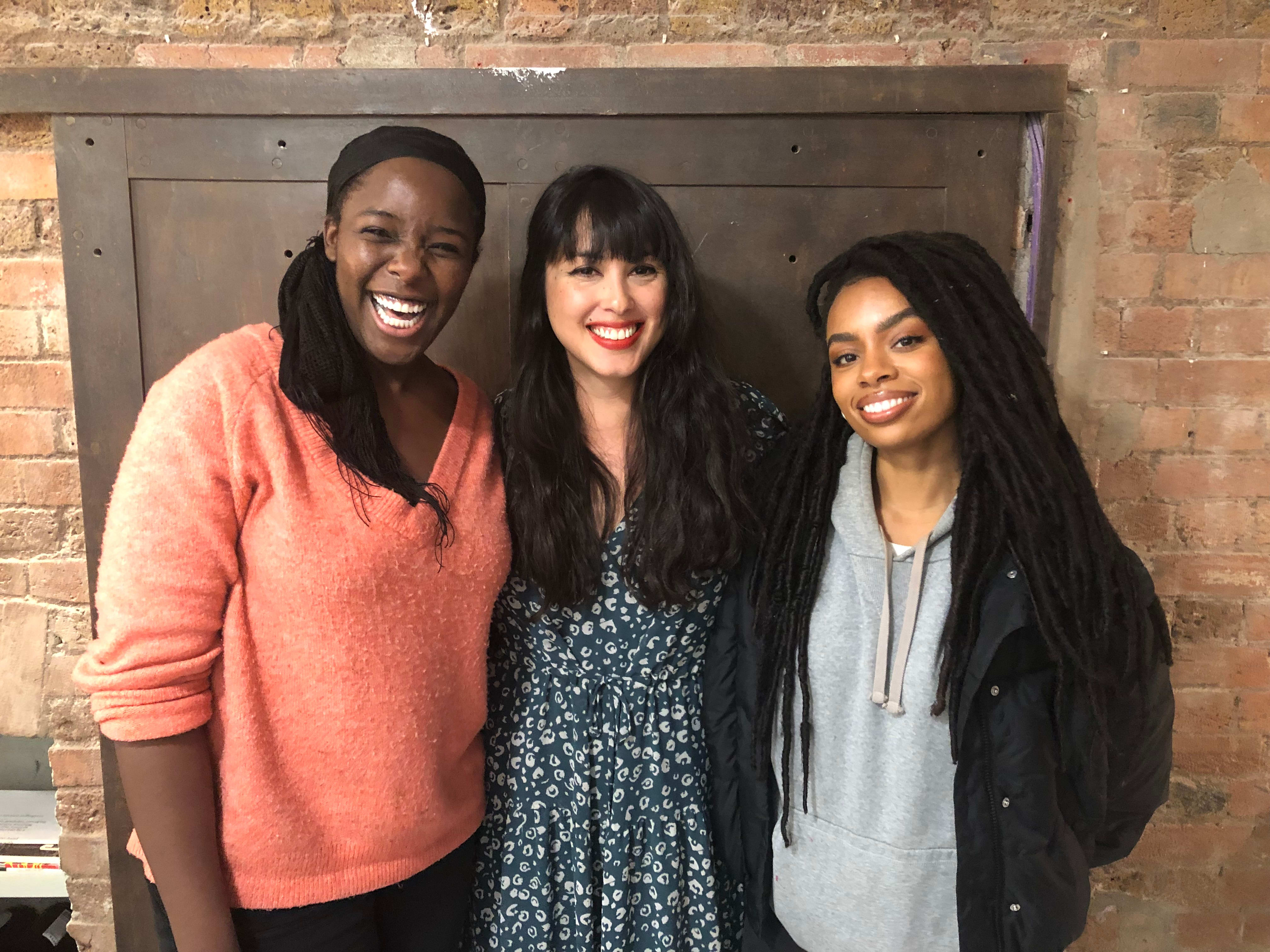 Kimberley Wilson, Melissa Hemsley and Rachel Ama Kimberley Wilson, Melissa Hemsley and Rachel Ama