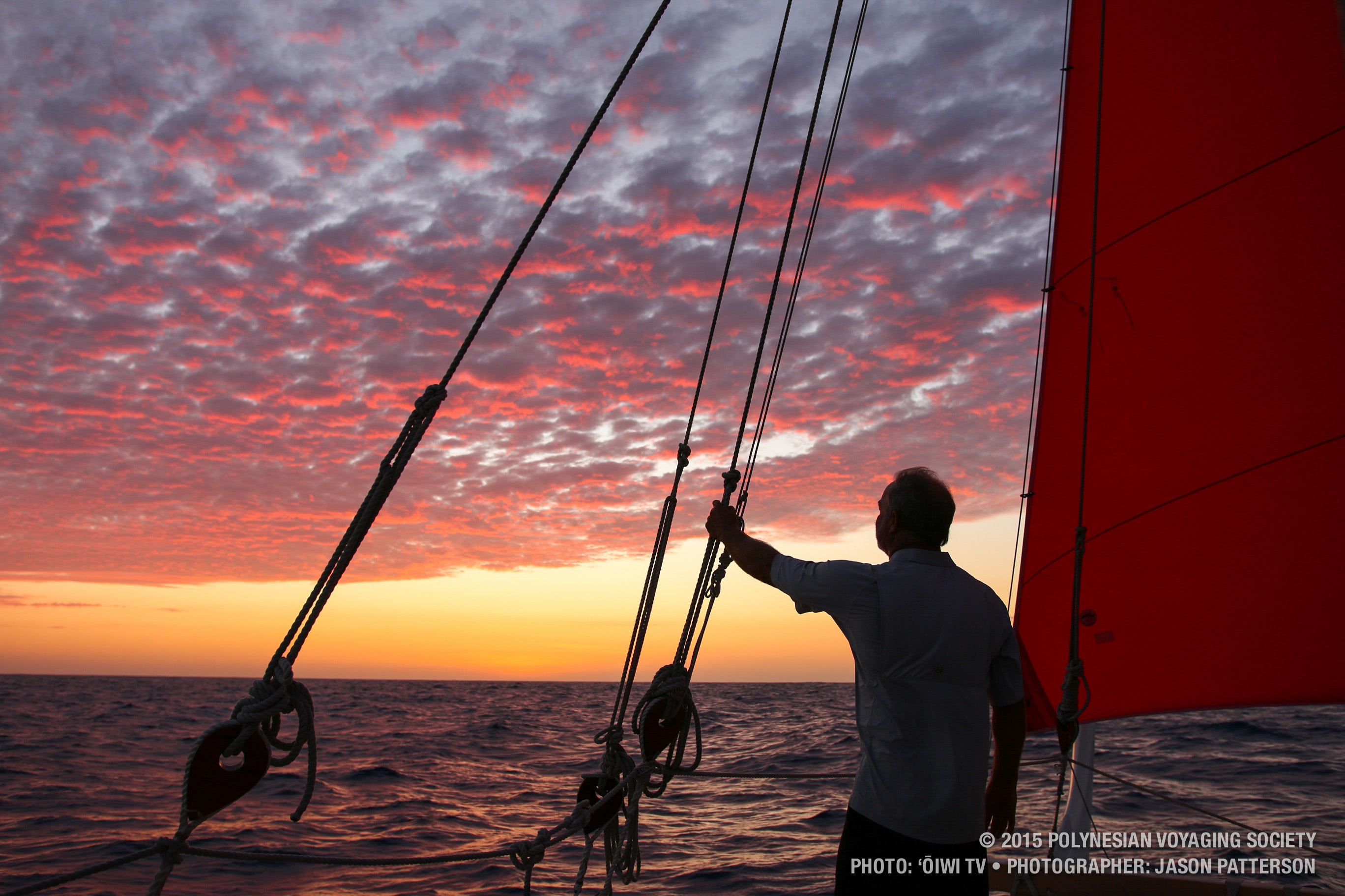Virgin Unite, Oceans, Hōkūleʻa, Ship, Sunset