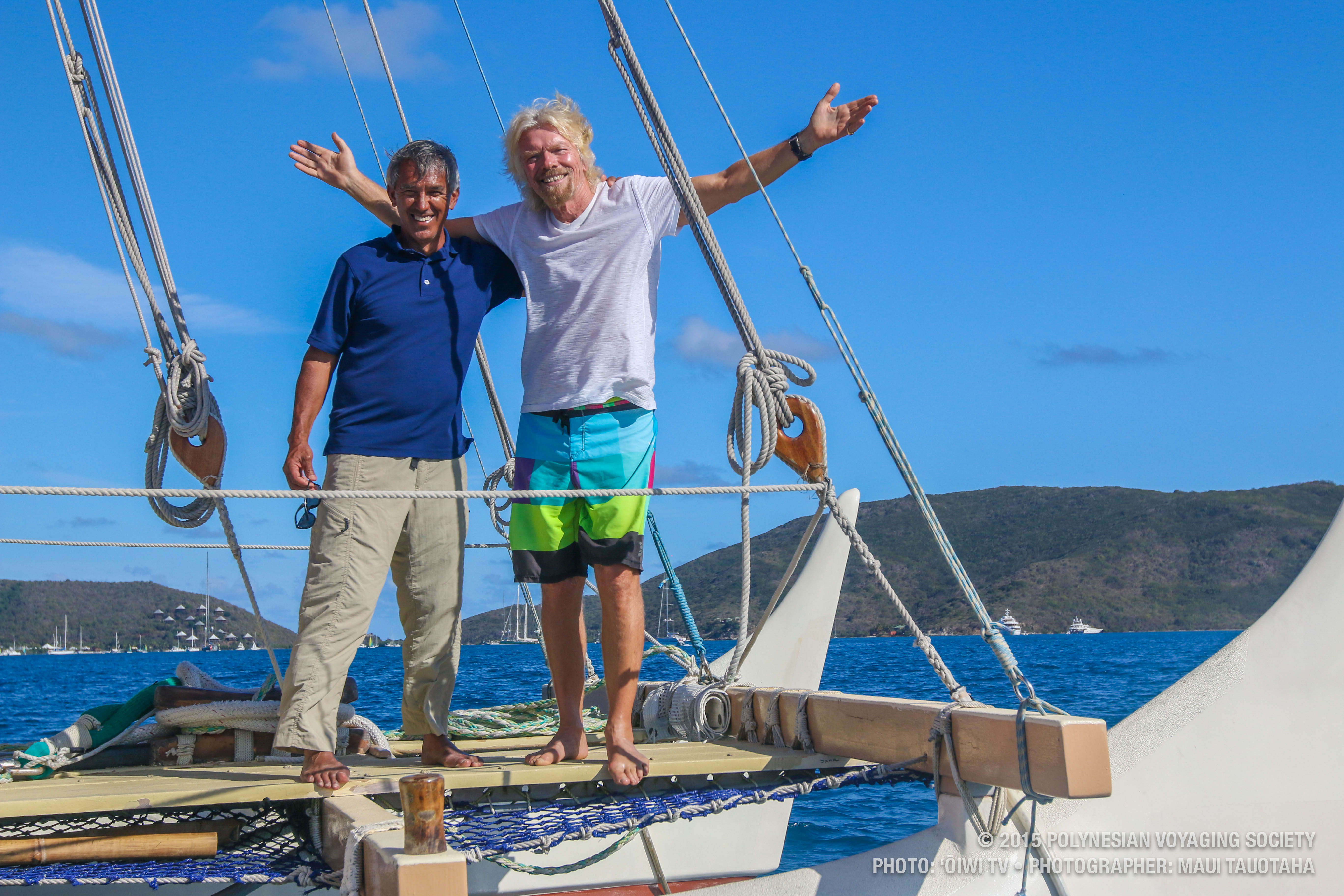 Richard Branson, ocean conservation, Hokulea, Nainoa Thompson Richard Branson, ocean conservation, Hokulea, Nainoa Thompson