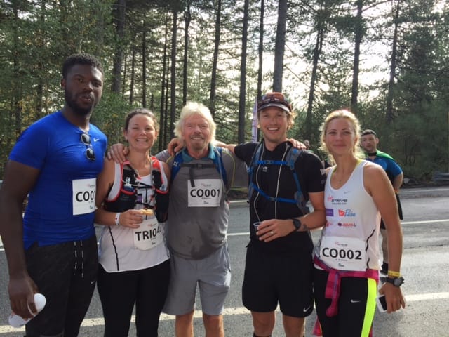 Virgin Unite, Strive Challenge, Richard Branson, Branson Family, Rosanne Gray