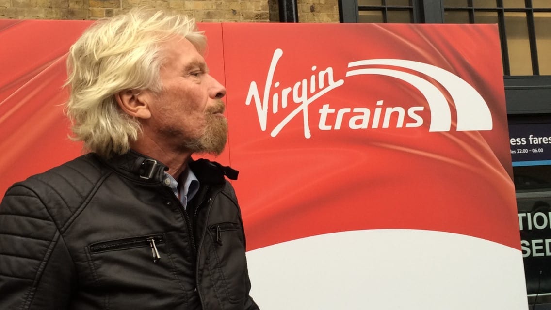 Richard Branson Virgin Trains East Coast Richard Branson Virgin Trains East Coast