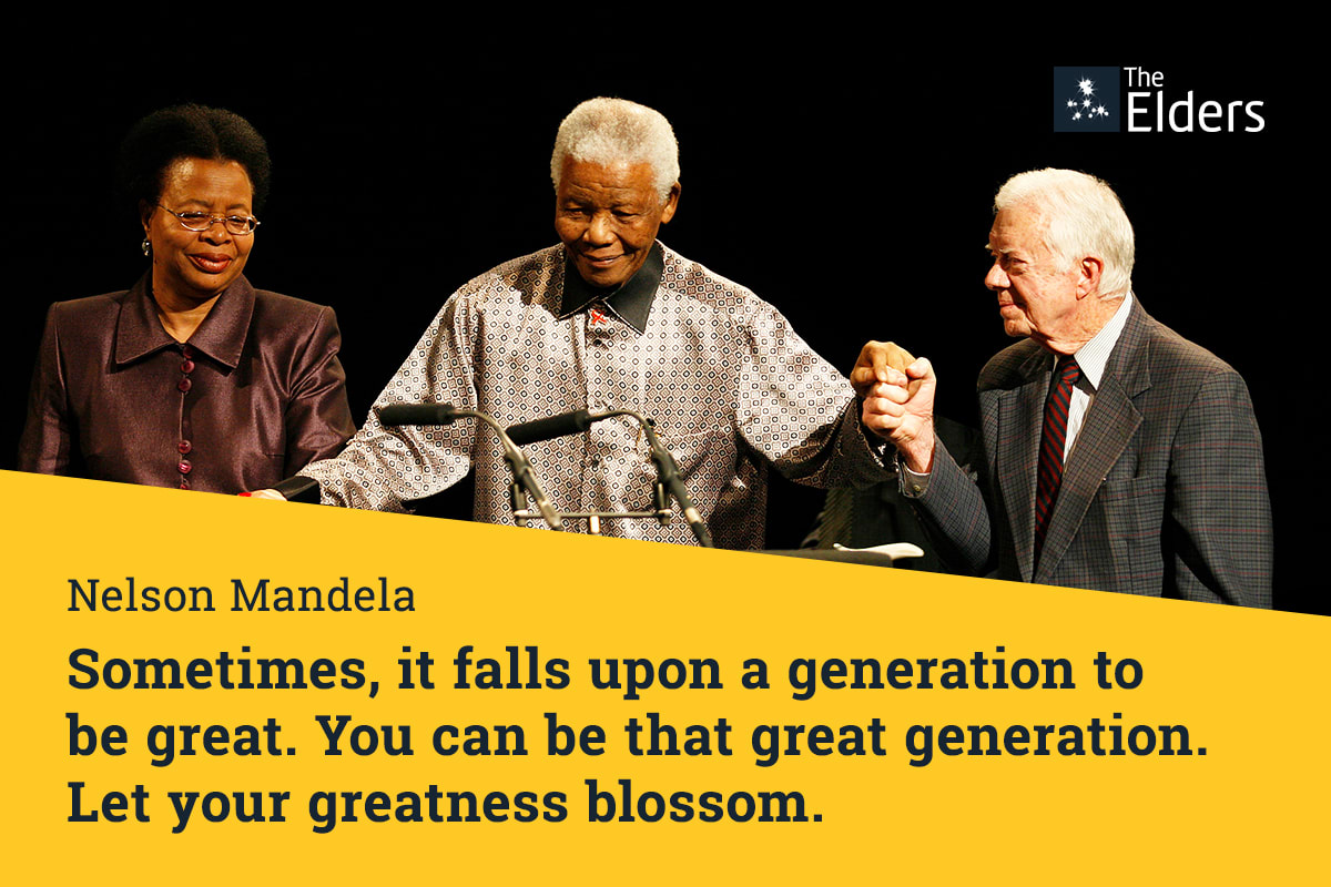 Virgin Unite, The Elders, Mandela, #WalkTogether