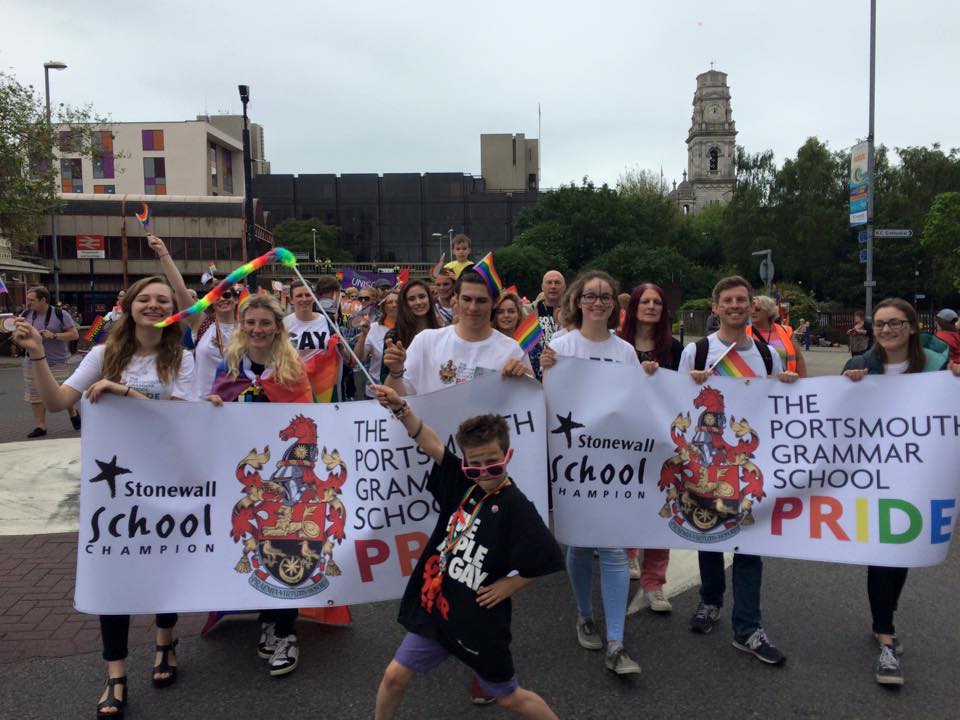 Virgin Unite, LGBT, Portsmouth Grammar School, Pride Society
