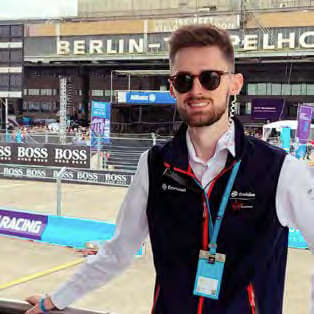 Mike Pass, Envision Virgin Racing's graphic designer Mike Pass, Envision Virgin Racing's graphic designer