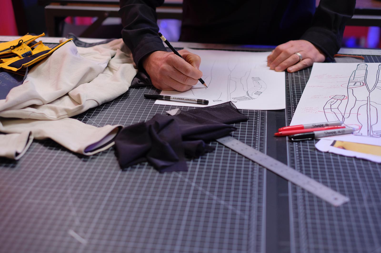 Image from Virgin Galactic Under Armour's designs for Virgin Galactic