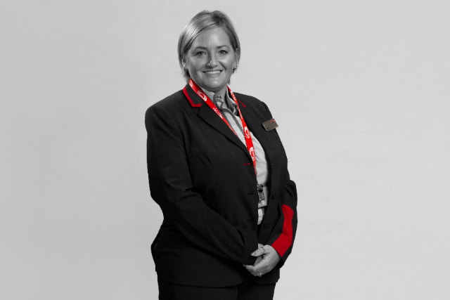 Sarah, station team leader at Virgin Trains Sarah, station team leader at Virgin Trains