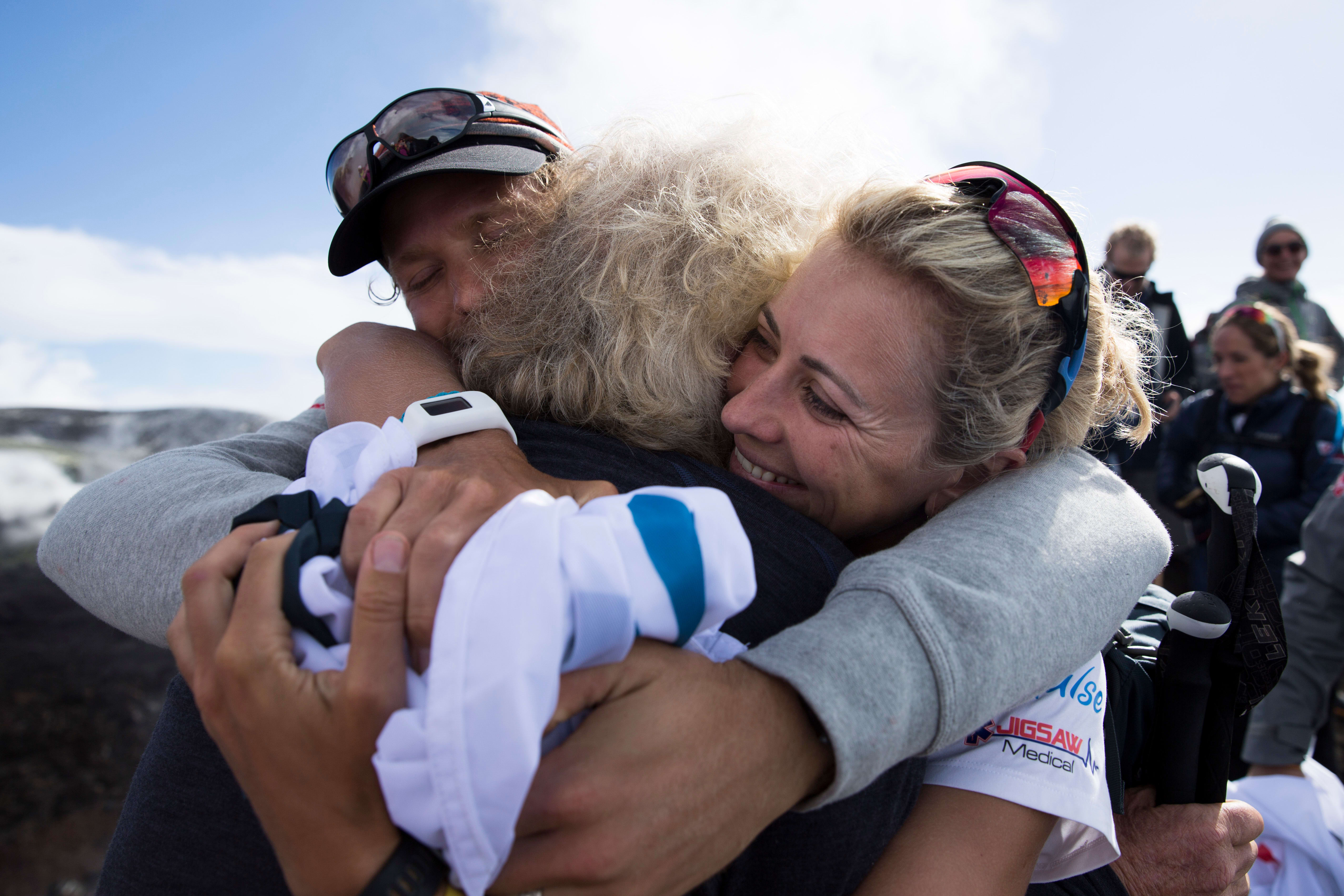 Richard Branson virgin strive challenge 2016 HIKE mt etna Richard Branson virgin strive challenge 2016 HIKE mt etna