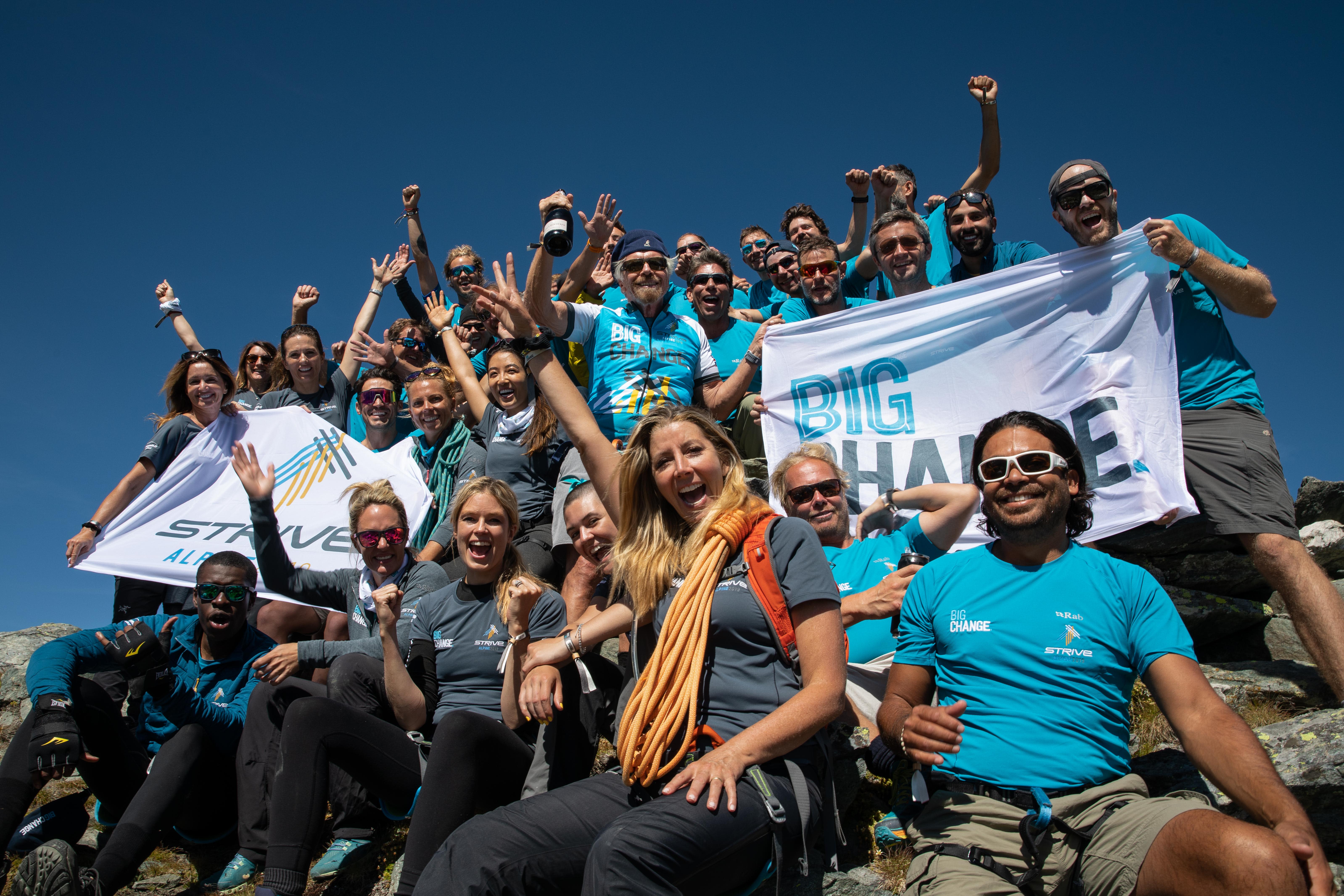 Richard Branson Strive Challenge 2019 - team Richard Branson Strive Challenge 2019 - team