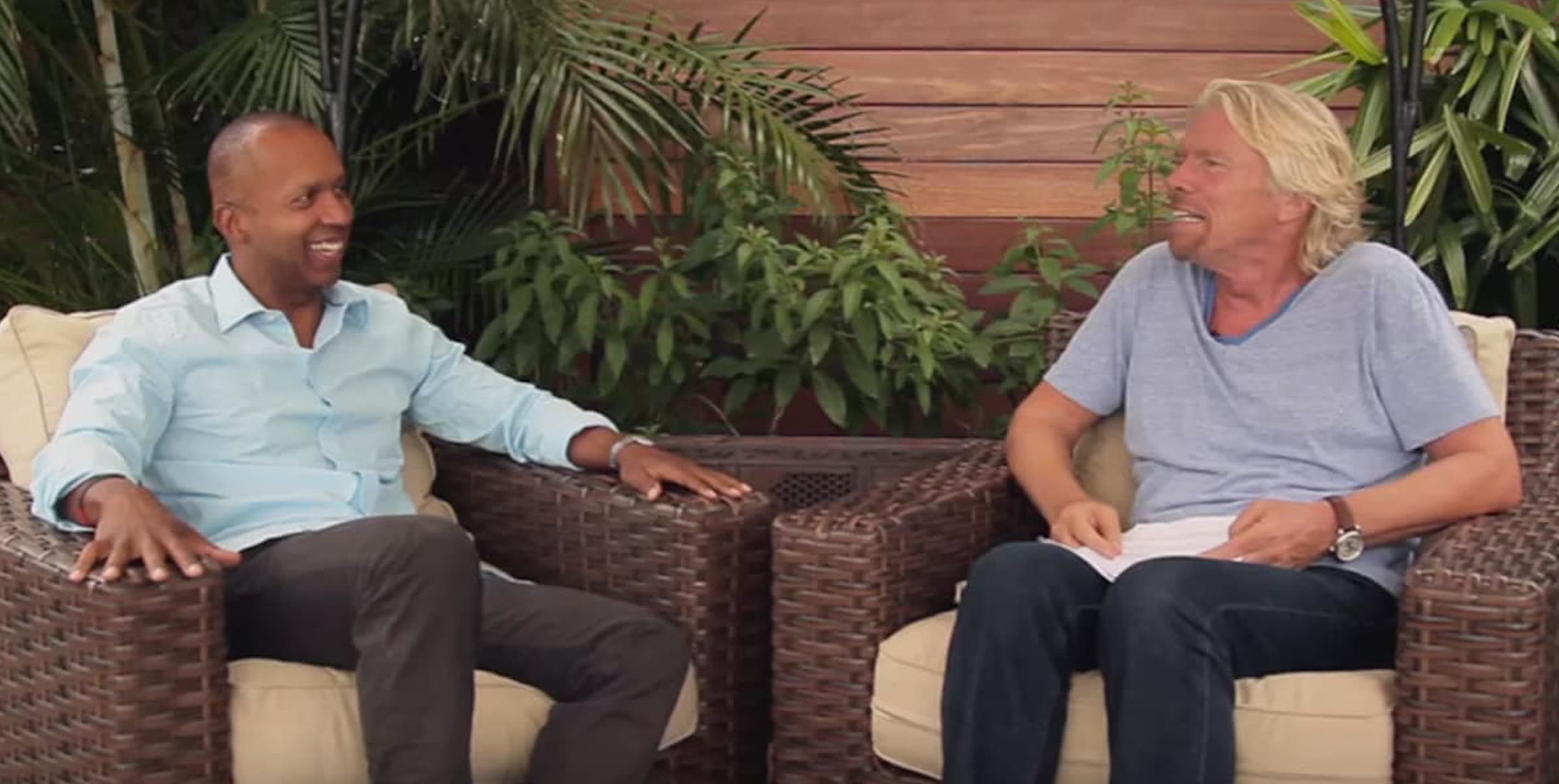 Richard Branson and Bryan Stevenson - Just Mercy film Richard Branson and Bryan Stevenson - Just Mercy film