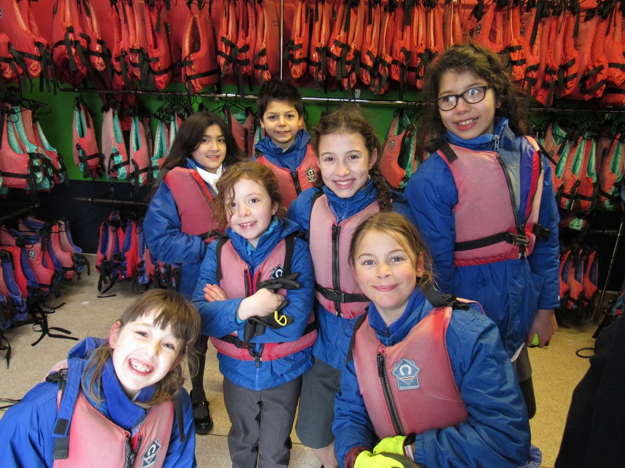 Holly Branson, WE Charity, Canary Wharf College, plastic fishing, Feb18