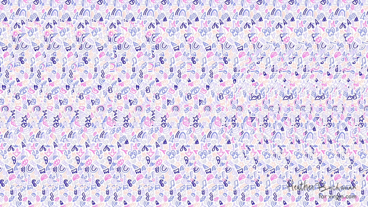 Sound stereogram by Heather Buchanan for Virgin.com Sound stereogram by Heather Buchanan for Virgin.com