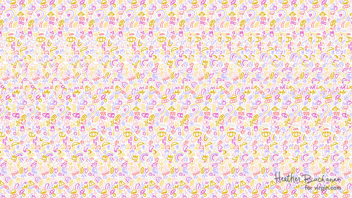 Sight stereogram by Heather Buchanan for Virgin.com Sight stereogram by Heather Buchanan for Virgin.com