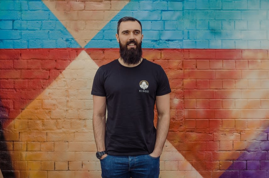 Blué O'Connor, founder of KINGS Blué O'Connor, founder of KINGS