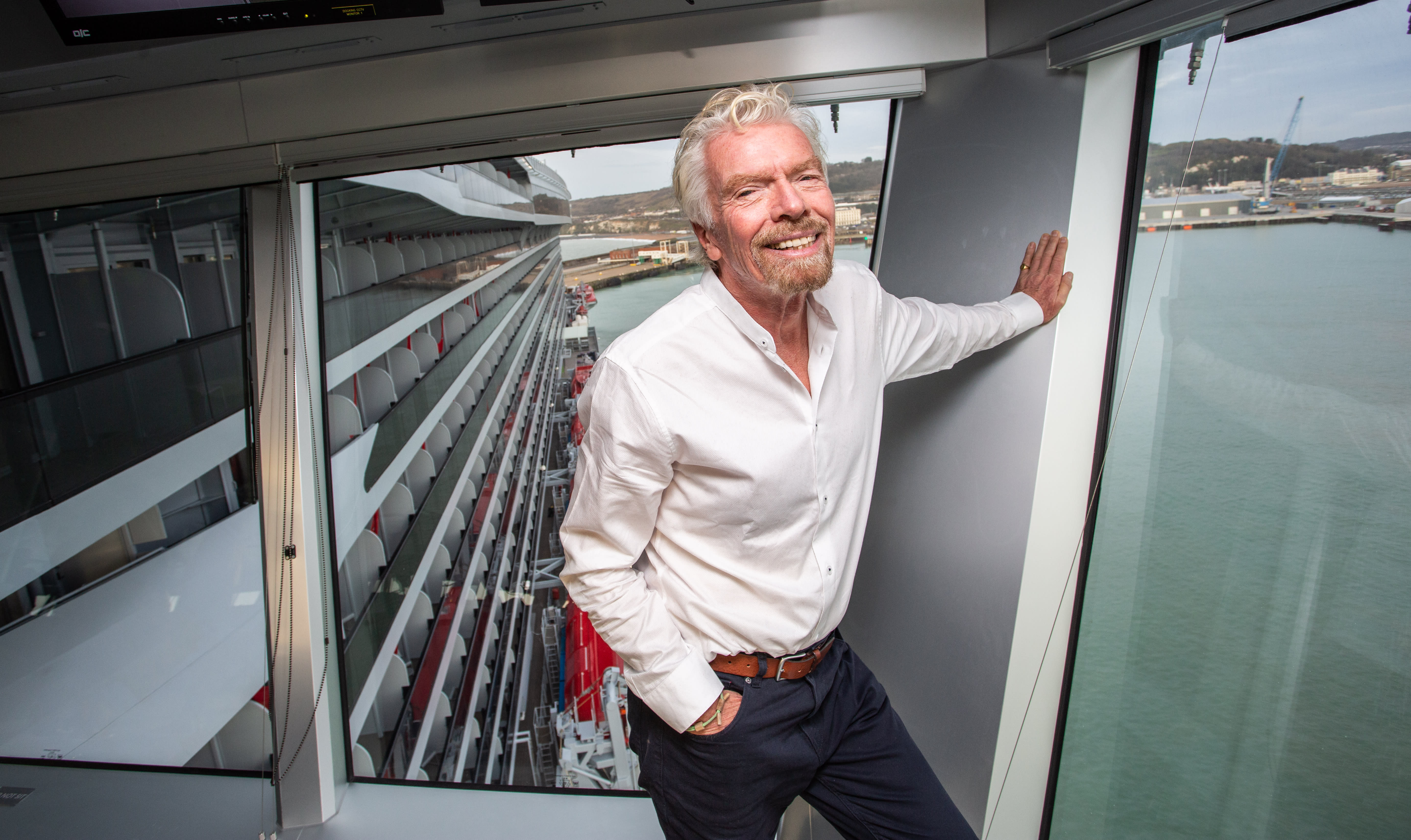 Richard branson - scarlet lady - dover Richard branson - scarlet lady - dover