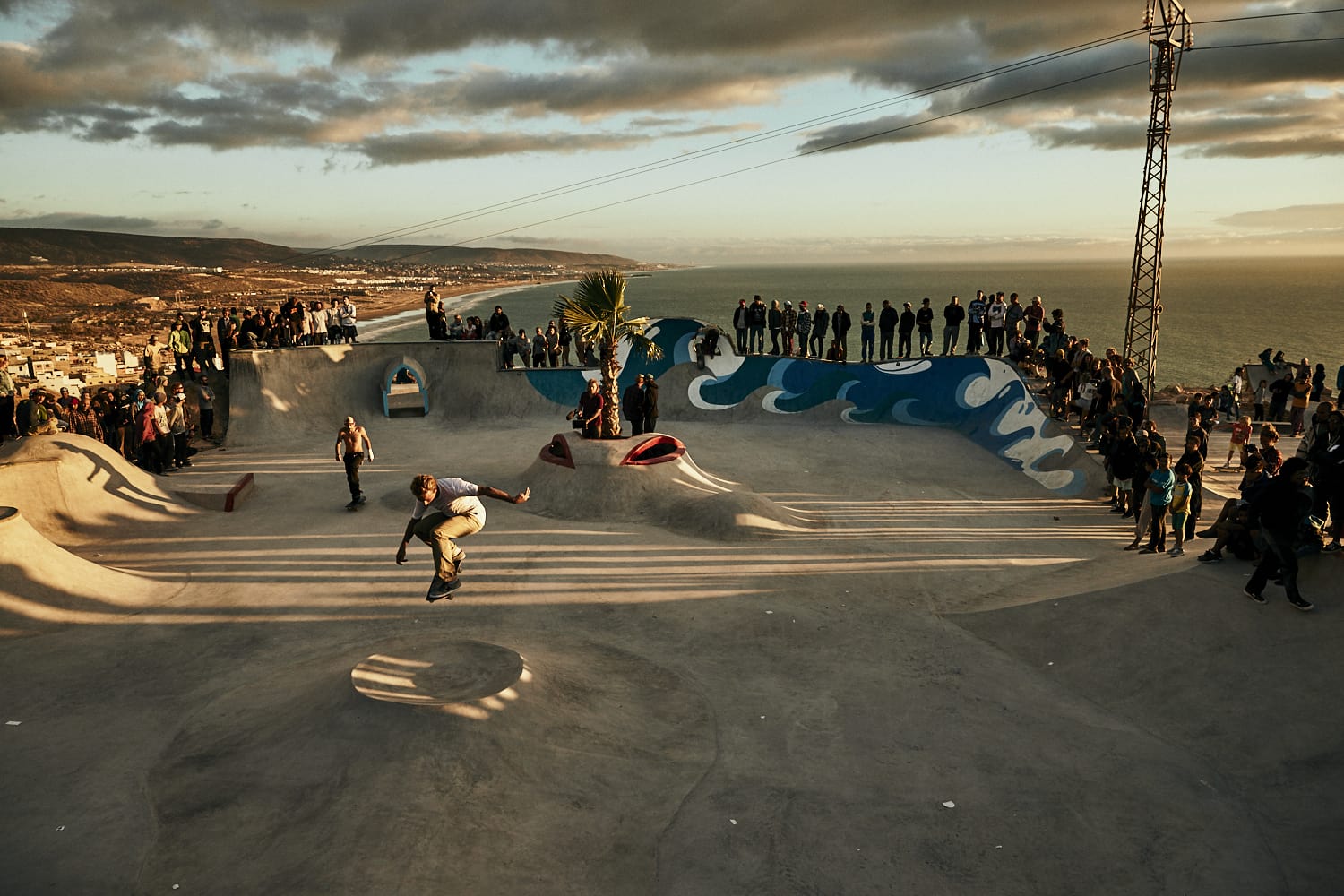 Taghazout Skatepart, Morocco Taghazout Skatepark, Morocco