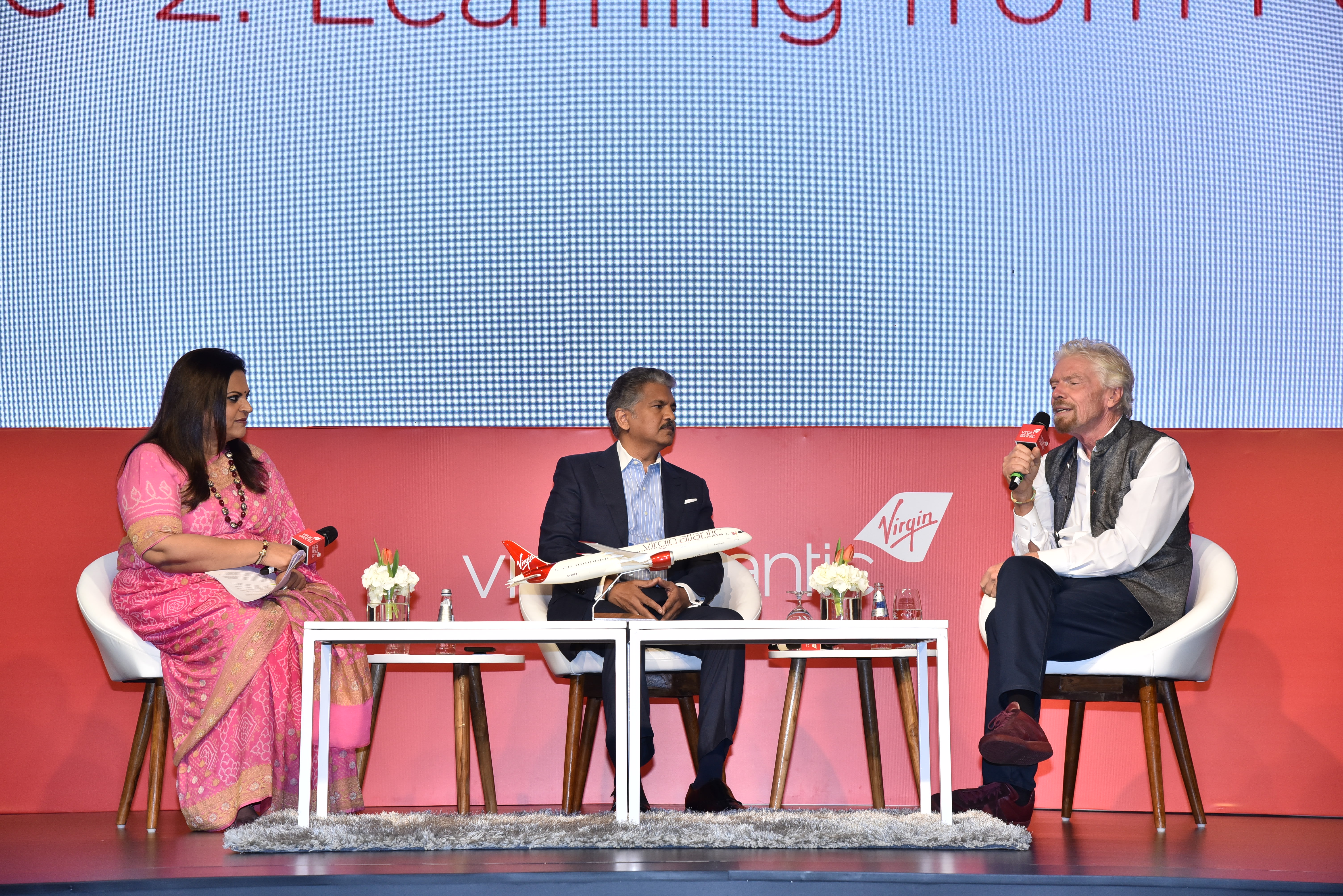 Richard Branson Mumbai 2019 - Virgin Atlantic Business Is An Adventure Richard Branson Mumbai 2019 - Virgin Atlantic Business Is An Adventure