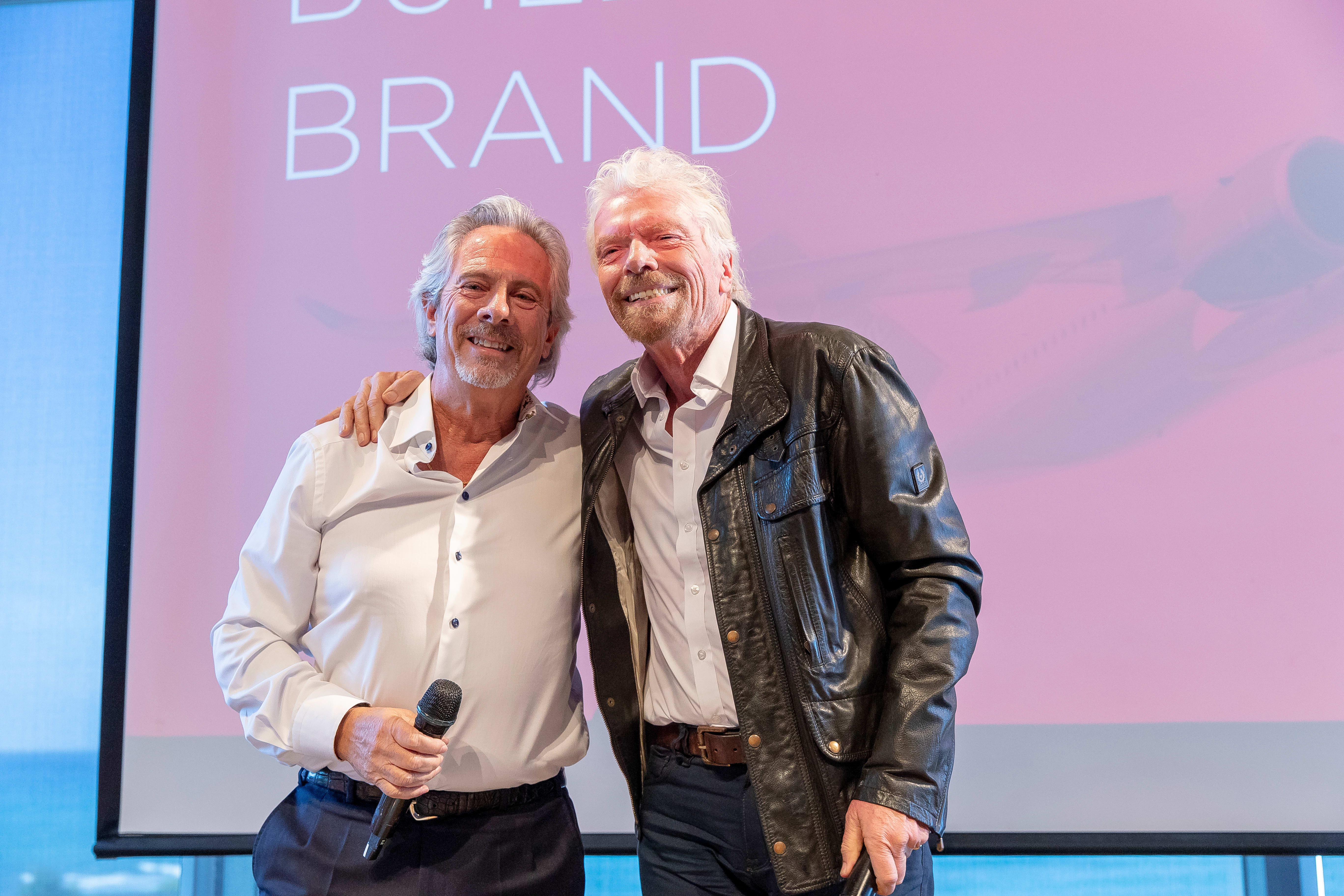 Richard Branson and a Future Astronaut Richard Branson and a Future Astronaut