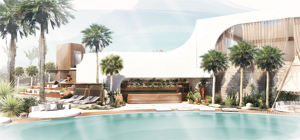 Virgin Hotels Las Vegas - pool Virgin Hotels Las Vegas - pool