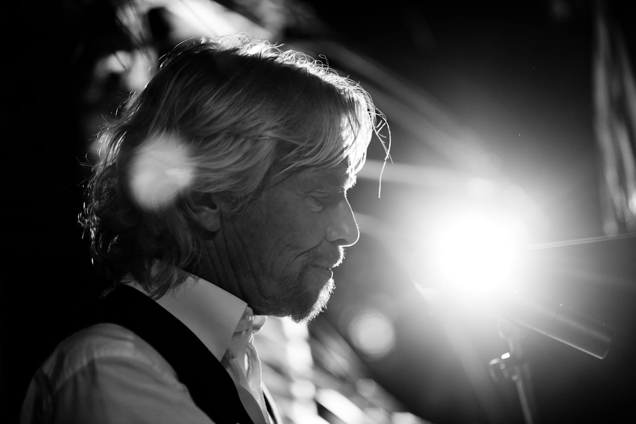 Richard Branson at Holly's wedding Richard Branson at Holly's wedding