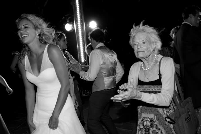 Holly and Eve Branson at Holly's wedding Holly and Eve Branson at Holly's wedding