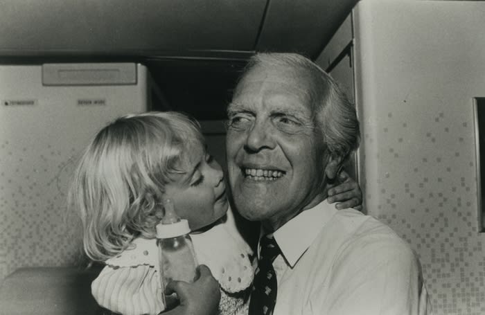Ted Branson and Holly Branson as a child Ted Branson and Holly Branson as a child