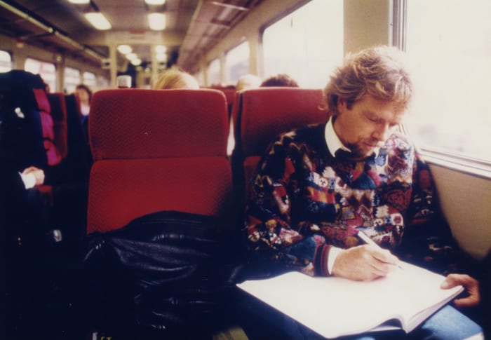 Richard Branson - archive photo - newspaper Richard Branson - archive photo - newspaper