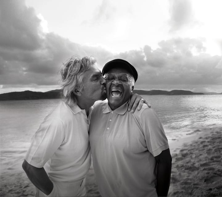 Virgin Unite, The Book of Joy, Desmond Tutu, The Dalai Lama, Richard Branson