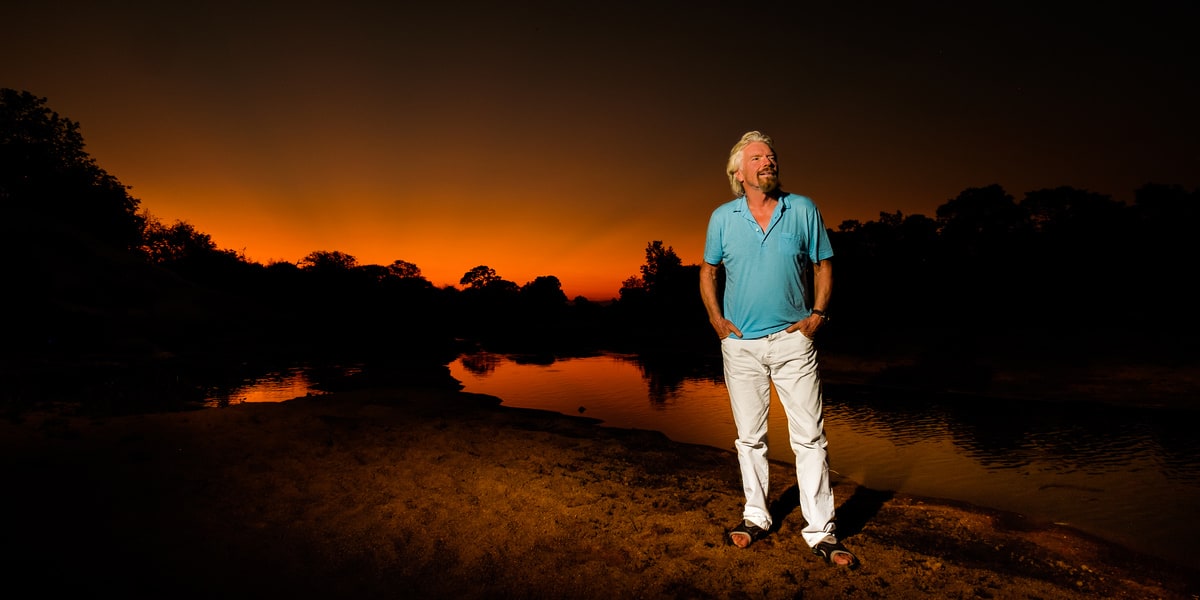 Richard Branson kenya sunset Richard Branson kenya sunset