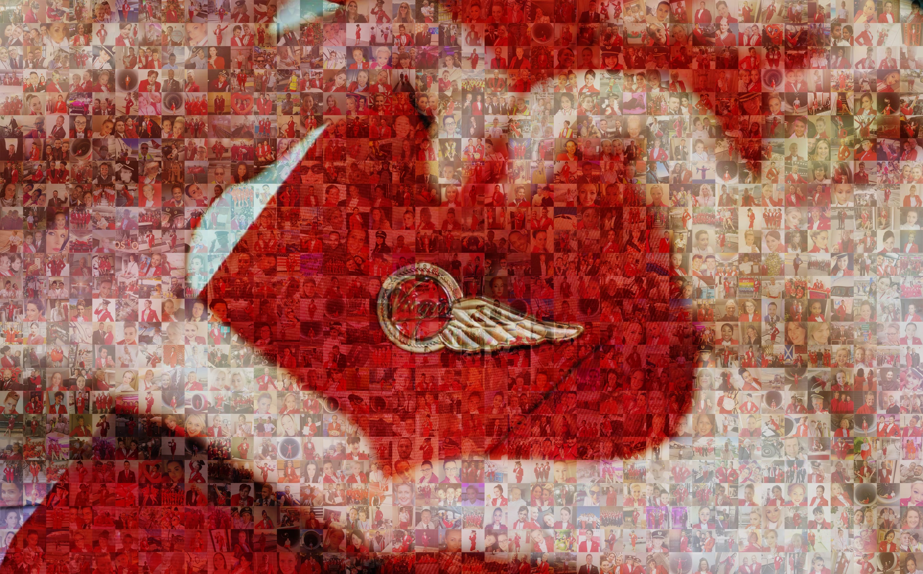 Virgin Atlantic mosaic COVID-19 Virgin Atlantic mosaic COVID-19