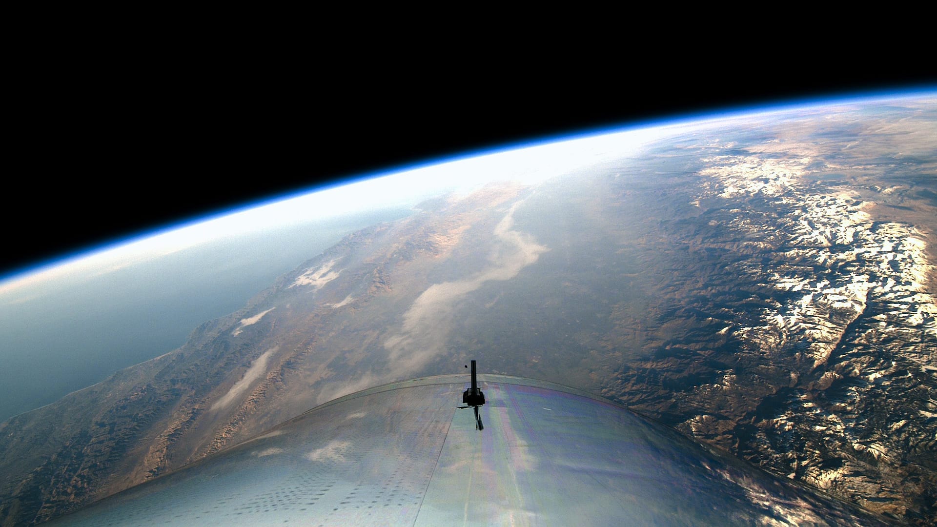 Virgin Galactic in space Virgin Galactic in space