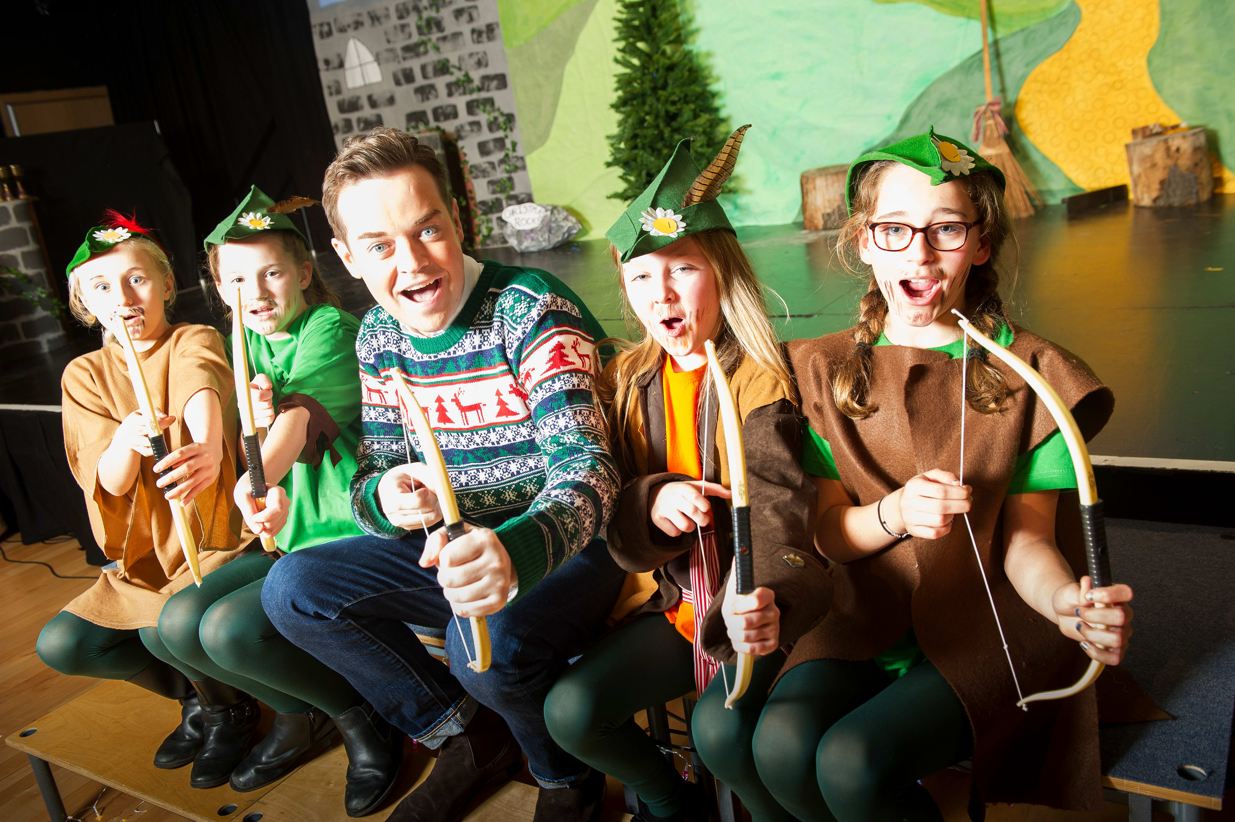 Students from Pennine Way Primary School in Robin Hood Saves Santa Students from Pennine Way Primary School in Robin Hood Saves Santa