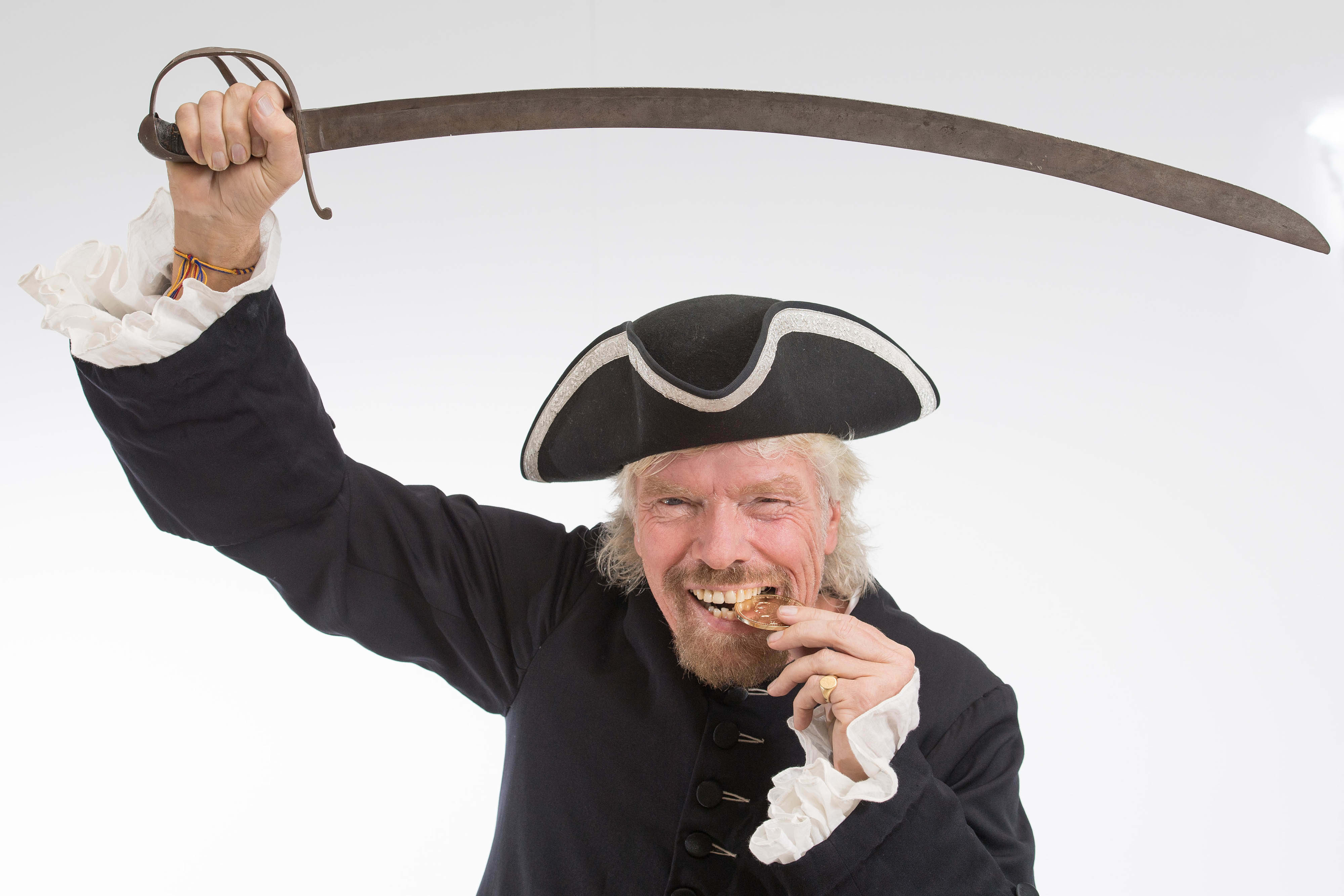 Richard Branson Virgin Red pirate Richard Branson Virgin Red pirate