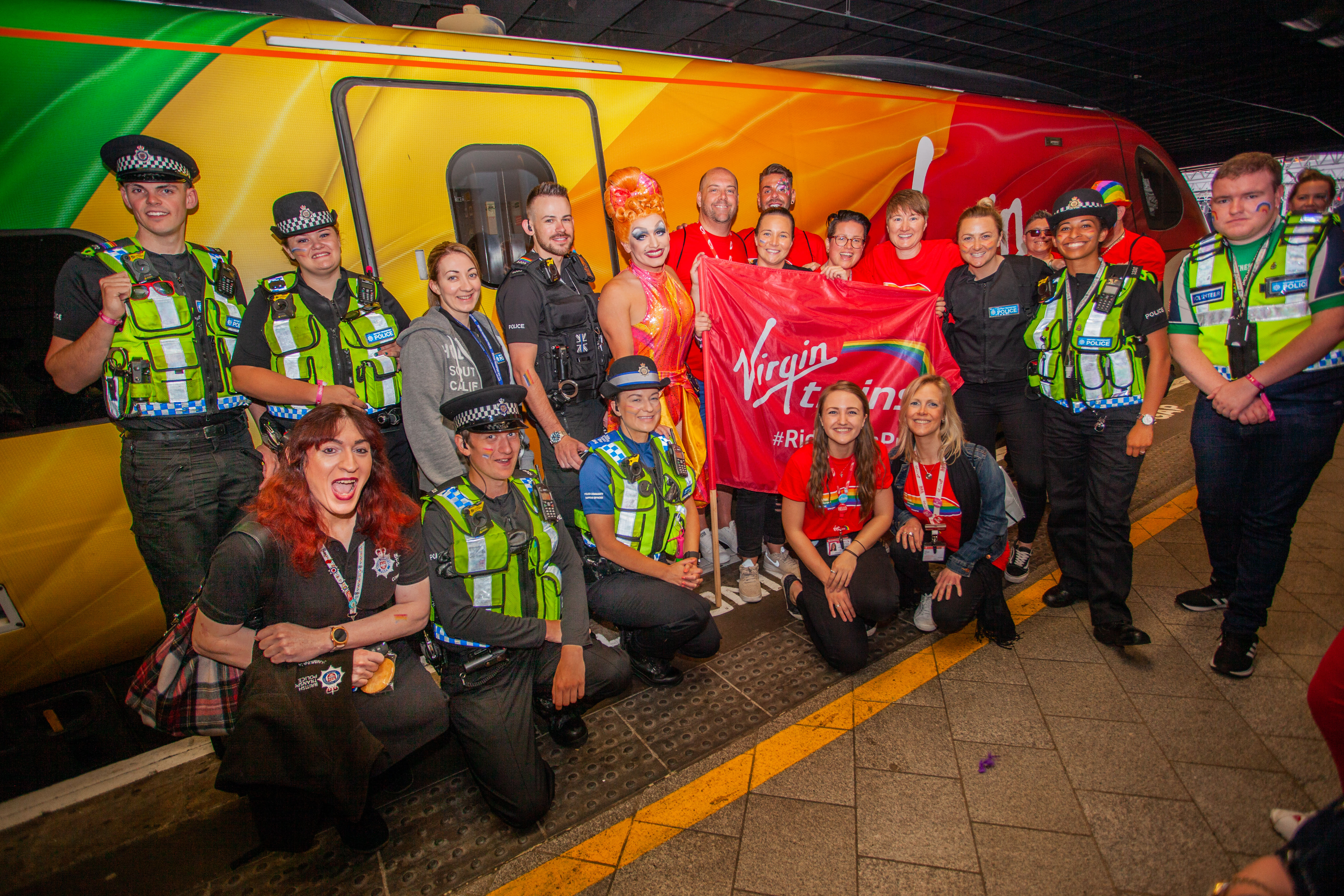 Virgin Trains, #RideWithPride Virgin Trains, #RideWithPride