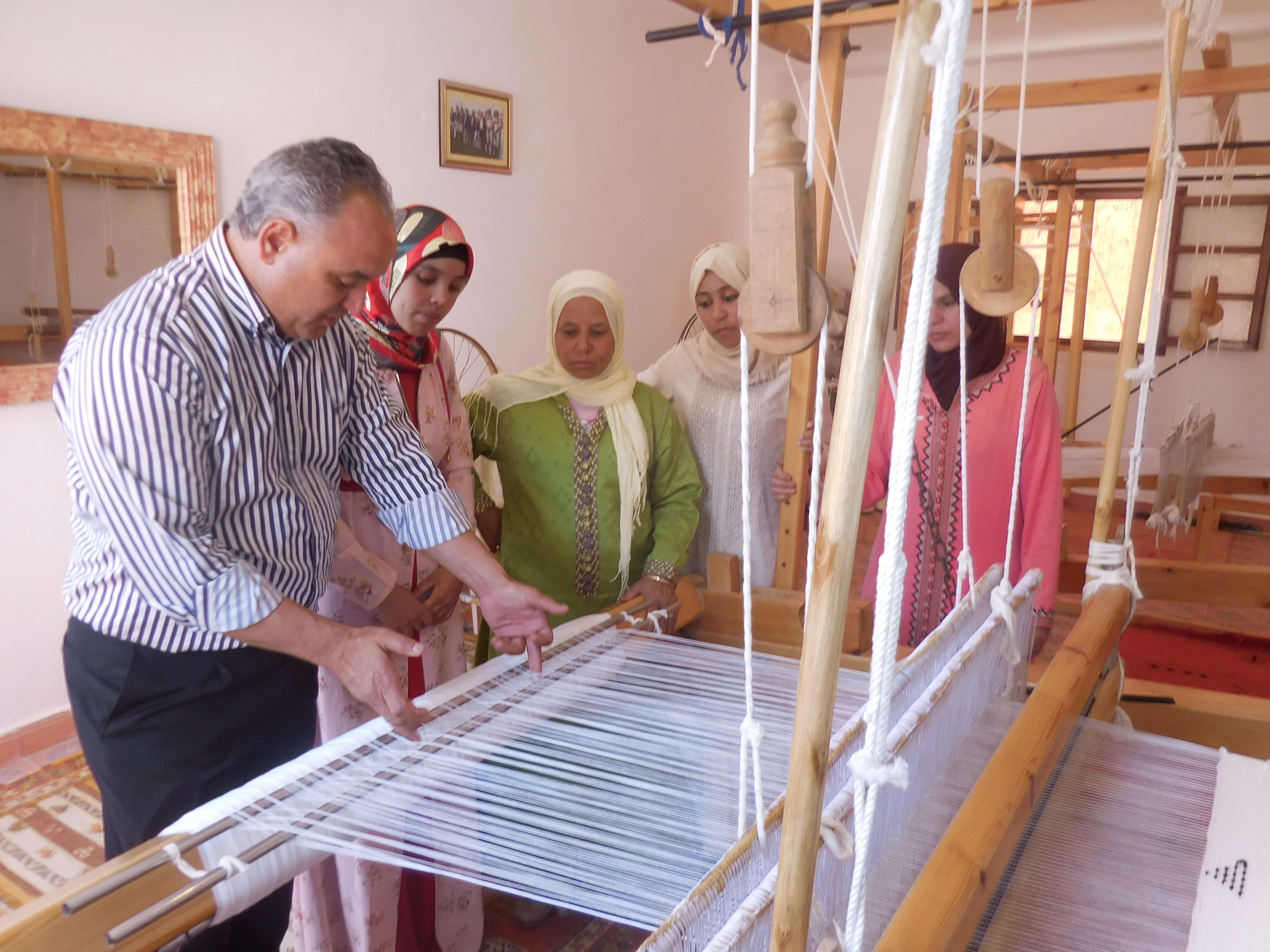 Eve Branson, centre openings 2016, weaving