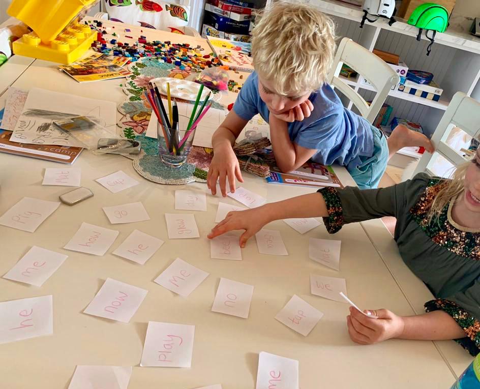Etta and Artie - homeschool 2020 1 Etta and Artie - homeschool 2020