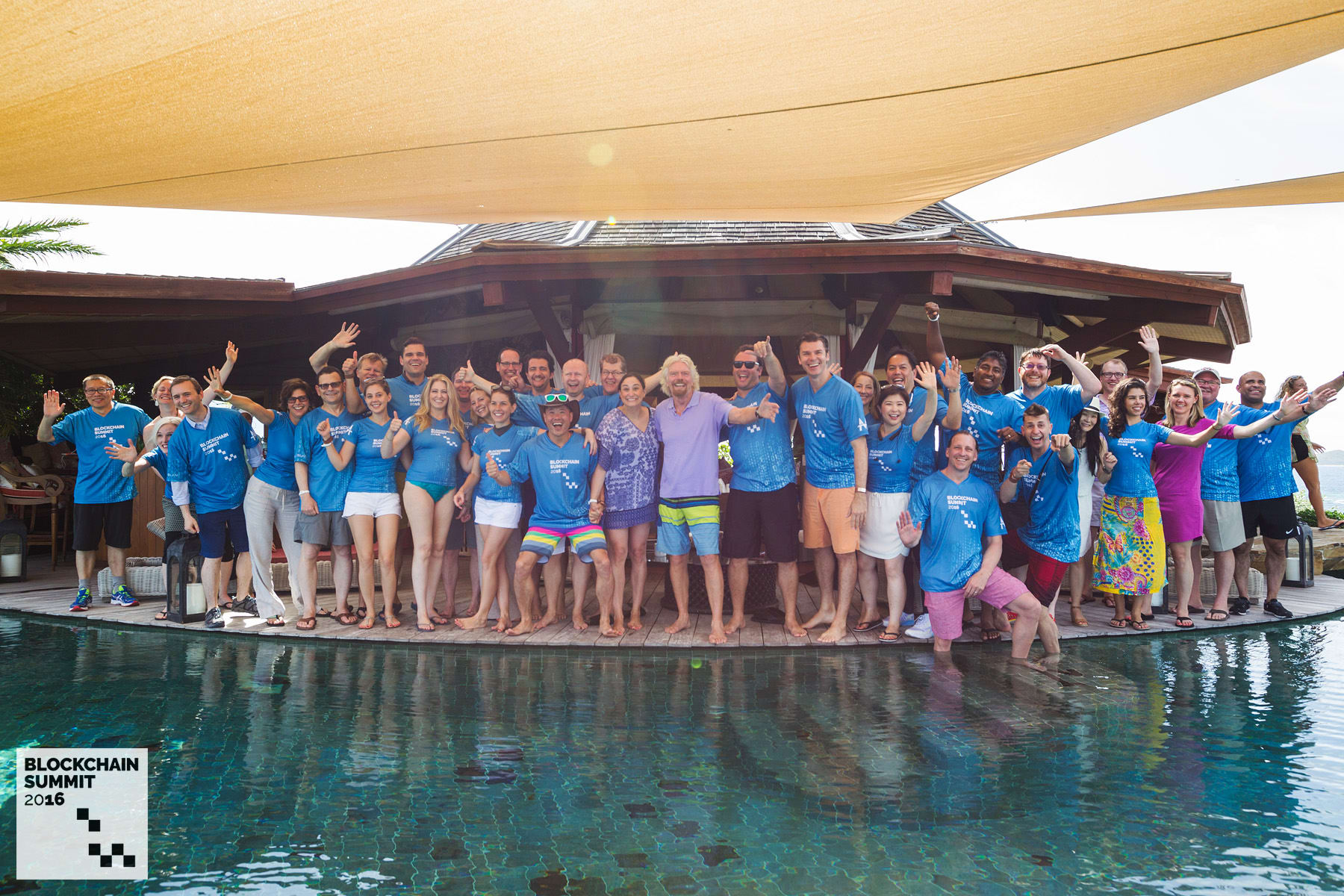 Richard Branson Blockchain Summit 2016 Richard Branson Blockchain Summit 2016