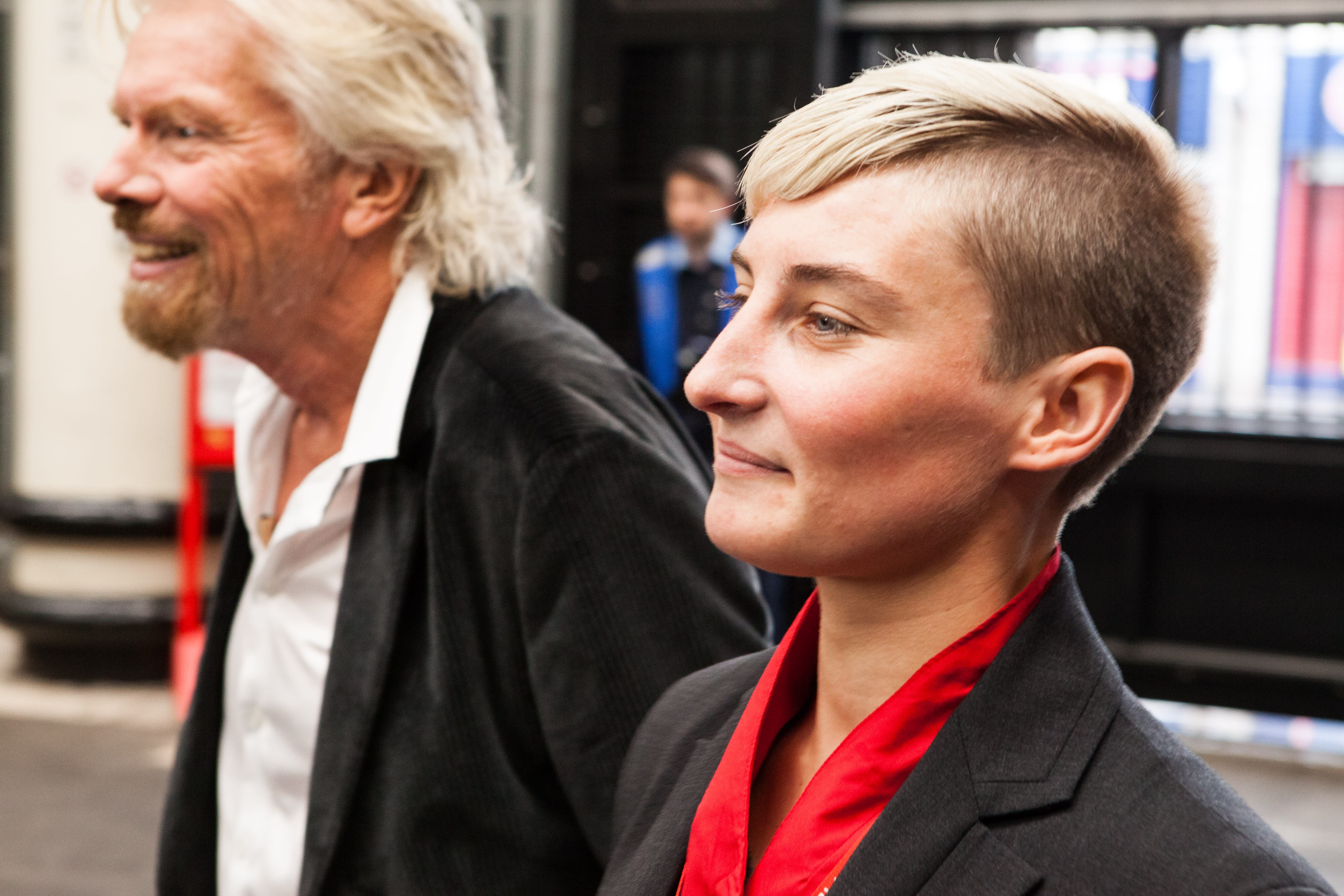 Richard Branson and Tammy Moreton, Virgin Trains ex-offender Richard Branson and Tammy Moreton, Virgin Trains ex-offender