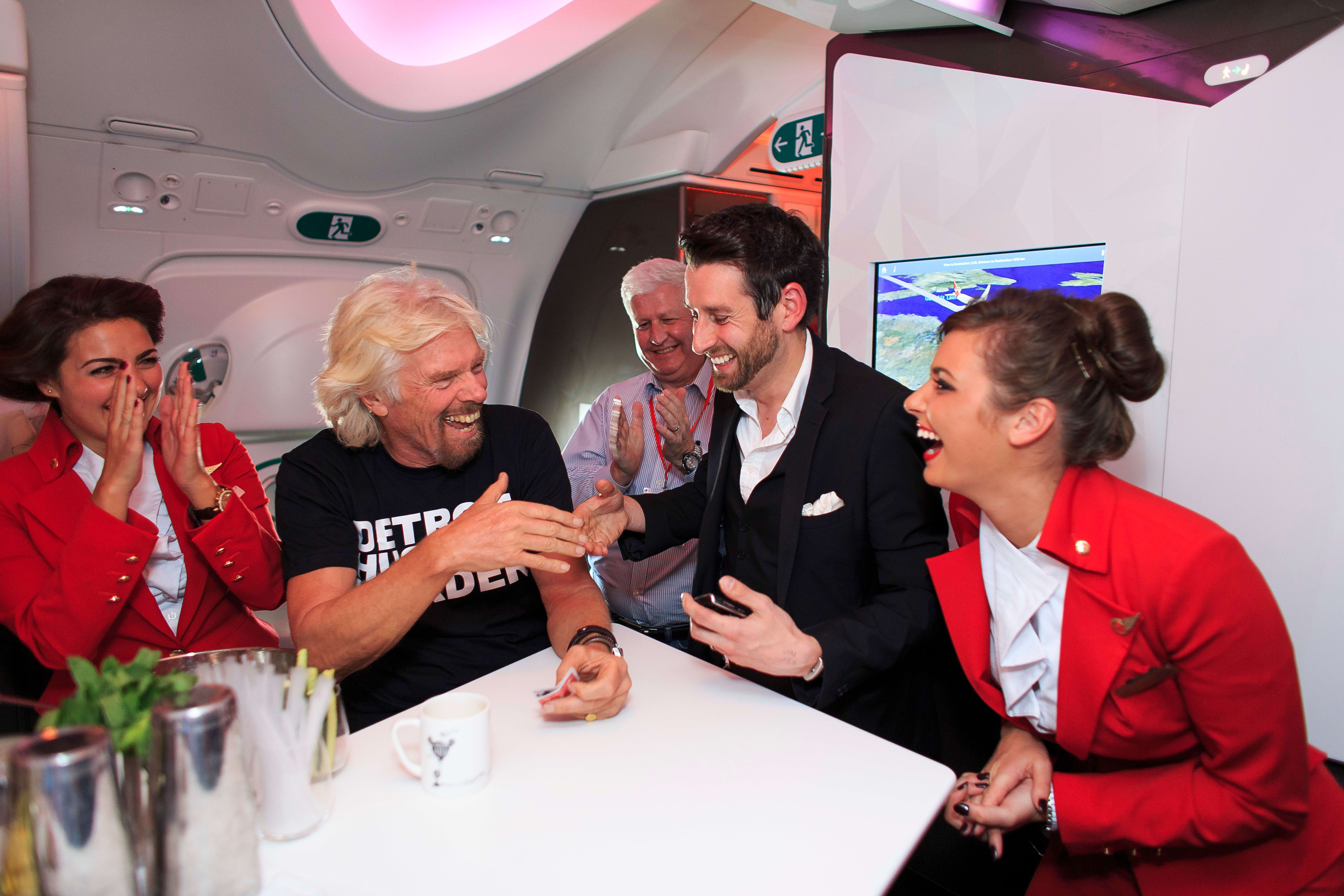 Richard Branson Virgin Atlantic Detroit Richard Branson Virgin Atlantic Detroit