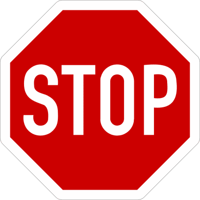 stop sign