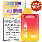 Geek Bar DF8000 Disposable Vape: Juicy Mango Ice (1pk | 14mL) | 180 Smoke