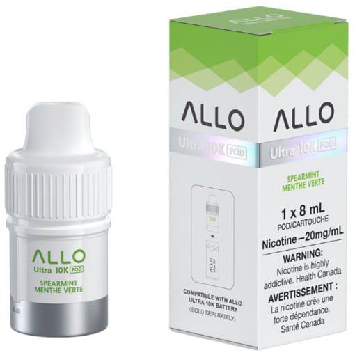 Allo Ultra 10K Pods de Vape Jetables Hybrides (8mL)
