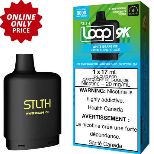 STLTH Boucles 9K Capsules | 180 Smoke Canada | 180 Smoke STLTH Boucles 9K Capsules | 180 Smoke Canada | 180 Smoke