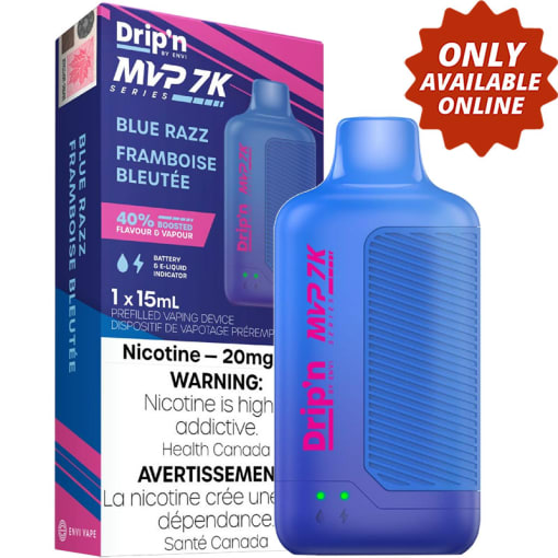 Drip'n MVP 7K Disposable Vapes by Envi | 14mL, 7000 Puffs | 180 Smoke