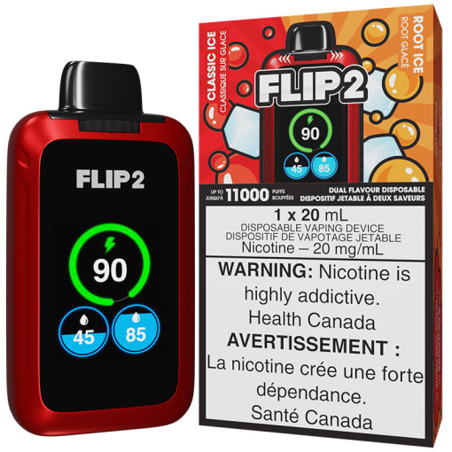Flip 2-en-1 Vapes Jetables | 180 Smoke Canada | 180 Smoke
