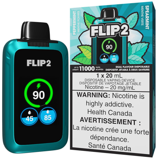 Flip 2 Vapes Jetables (2-en-1) | 180 Smoke Canada | 180 Smoke
