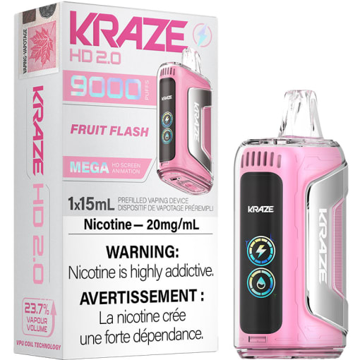 Kraze HD 2.0 Disposable Vapes | 180 Smoke