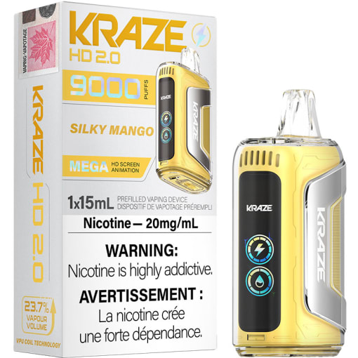 Kraze HD 2.0 Disposable Vapes | 180 Smoke
