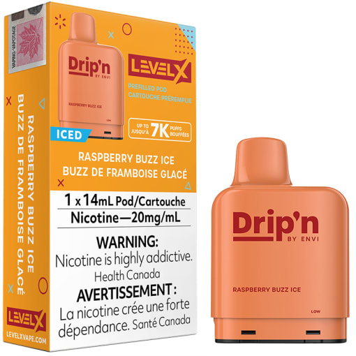 Level X Pods: Drip'n by Envi| 14mL | 180 Smoke