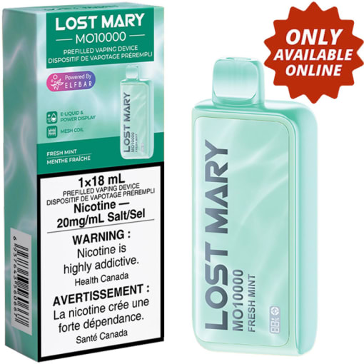 Maryページ Lost Mary MO10000 Disposable Vapes | 18mL | 180 Smoke Canada | 180