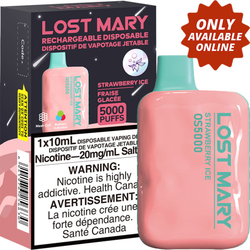 Lost Mary Blue Cotton Candy (Blueberry P&B) OS5000 0% Nic